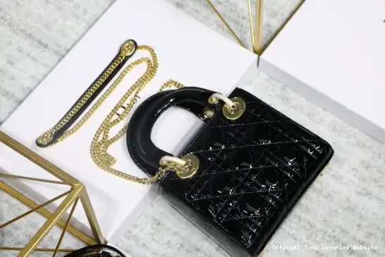 Tony Luxuries Mini With patent leather diro Cow Lady 0705